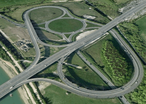 Shoreham interchange